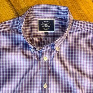 Men's Charles Tyrwhitt Multi Grid Button-down Shirt (EUC)